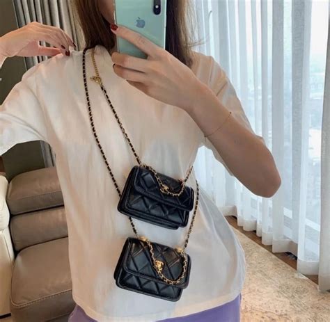 small chanel bag with chain